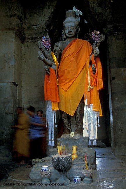Vishnu Angkor Wat Statue God Avatar