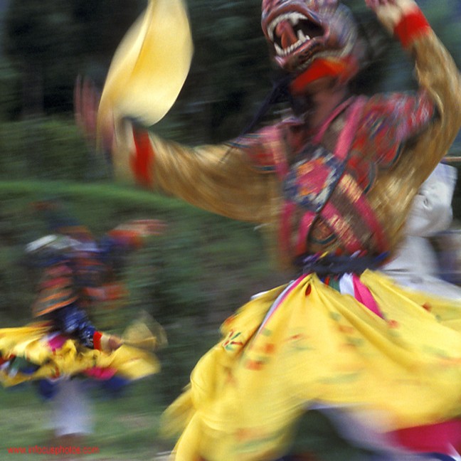 Masked Dance of Stag and Hound, Thimphu