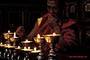 Monk Lighting Votives Chamkar