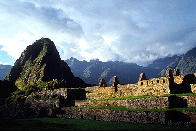 Machu Picchu Huyana Picchu Andes Ancient Inca