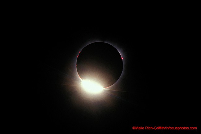Diamond Ring Effect Solar Eclipse Chisamba