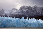 Infocusphotos : Ice Formations at the Edge of Grey Glacier, Torres del Paine National Park