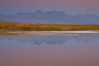 Infocusphotos : The Sunset Afterglow in a Salt Lake of the Atacama Desert