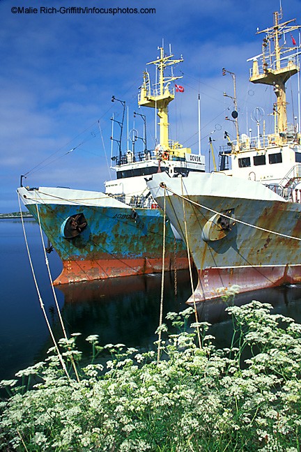 Russian Ships Anchor Nordkapp