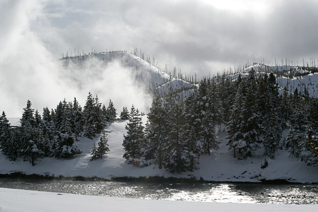 Thermal Springs Geysers River Norris
