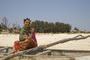 Infocusphotos : Malagasay Woman on Morondava Beach, Madagascar